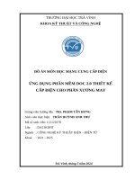Đồ Án môn học mạng cung cấp Điện Ứng dụng phần mềm doc 2 0 thiết kế cấp Điện cho phân xưởng may