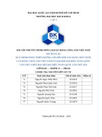 Quá trình phát triển Đường lối Đổi mới xây dựng Đất nước của Đảng cộng sản việt nam từ Đại hội Đại biểu toàn quốc lần thứ x Đến Đại hội Đại biểu toàn quốc lần thứ xiii