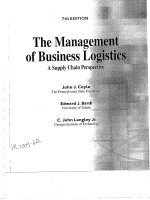 Kt 00074 7th EDITION The Management of Business Logistics A Supply Chain Perspective