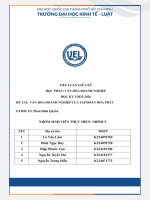 Đề tài văn hóa doanh nghiệp của tập Đoàn hòa phát