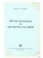 Kt 00045 TIỀN TỆ, NGÂN HÀNG VÀ THỊ TRƯỜNG TÀI CHÍNH