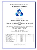 Vấn Đề dân tộc trong thời kì quá Độ Đi lên chủ nghĩa xà hội  thực trạng và giải pháp phòng, chống tội phạm công nghệ cao Ở việt nam hiện nay