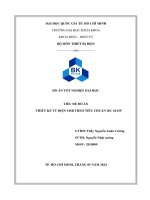 Đồ Án thiết kế tủ Điện msb theo tiêu chuẩn iec 61439