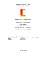 Báo cáo thực tập tốt nghiệp thiết kế thiết bị Đo khí gas cầm tay