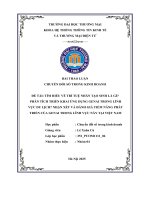 Tìm hiểu về trí tuệ nhân tạo sinh là gì phân tích triển khai Ứng dụng genai trong lĩnh vực du lịch nhận xét và Đánh giá tiềm năng phát triển của genai trong lĩnh vực này tại việt nam