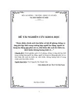 Hoàn thiện chính sách bảo hiểm xã hội Để phòng chống và Ứng phó kịp thời trong trường hợp người lao Động, người sử dụng lao Động gặp phải rủi ro, khó khăn Đột xuất do thiên tai, dịch bệnh, khủng hoảng kinh tế