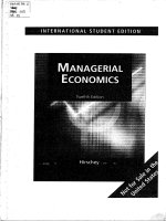 Kt 00078 MANAGERIAL ECONOMICS Twelfth Edition KINH TẾ QUẢN LÝ Phiên bản thứ mười hai