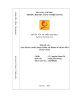 Đề tài xây dựng game adventure of hero sử dụng nền tảng unity