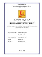 Báo cáo thực tập tổng quan và quy trình vận hành hệ thống của công ty tnhh samsung electronics việt nam thái nguyên