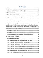 CHUYÊN ĐỀ SỬ DỤNG PHẦN MỀM GEOGEBRA TRONG DẠY HỌCCHỦ ĐỀ HÌNH HỌC KHÔNG GIAN CHƯƠNG TRÌNH TOÁN LỚP 11– KẾT NỐI TRI THỨC VỚI CUỘC SỐNG