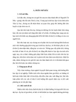 Tiểu luận - Ảnh hưởng của nhận thức động cơ và cảm xúc đến sự lựa chọn ngành học ngành nghề của sinh viên