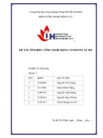 Đề tài tìm hiểu công nghệ Động cơ piston tự do