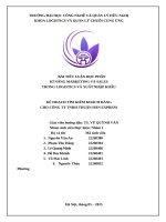 Kĩ năng marketing và sales trong logistics và xuất nhập khẩu kế hoạch tìm kiếm khách hàng cho công ty tnhh thuận hàn express