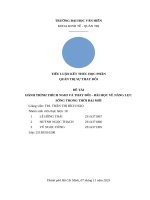 Đề tài hành trình thích nghi và thay Đổi – bài học về năng lực sống trong thời Đại mới