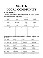 Bài tập Tiếng Anh 9 - Mai Lan Hương [Global Success 9] cả năm