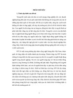 Tiểu luận NTLĐ - Nghệ thuật dùng người của nhà lãnh đạo Trương Gia Bình tại Tập đoàn FPT