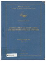 000042429 EXPLORATION OF VIETNAMESE LABORS' MOTIVATIONAL FACTORS KHÁM PHÁ CÁC YẾU TỐ ĐỘNG LỰC CỦA LAO ĐỘNG VIỆT NAM