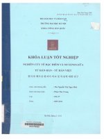 000079099 NGHIÊN CỨU VỀ ĐẶC ĐIỂM VÀ SO SÁNH GIỮA TỪ HÁN HÀN - TỪ HÁN VIỆT 한국과 베트남 한자어 비교 및 ​​특징에 대한 연구