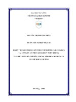Hoàn thiện hệ thống kpi theo thẻ Điểm cân bằng (bsc) tại công ty cổ phần gemadept miền trung gắn kết phân bổ chỉ tiêu, trung tâm trách nhiệm và cơ chế khen thưởng