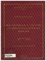 000043895 PHÂN TÍCH KẾT CẤU VÀ NGỮ NGHĨA CỦA ĐỘNG TỪ MANG BỘ TÀI GẢY (扌 ) TRONG HSK