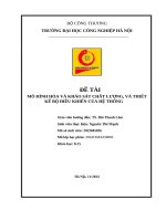 chỉ 20 k có full bài tập lớn môn cơ sở (chuẩn, đã dc thầy duyệt ). nhóm 38 cơ sở hệ thống tự động haui Mô hình hóa và khảo sát chất lượng, và thiết kế bộ điều khiển của hệ thống.