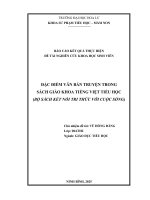 Đặc Điểm vb truyện trong sgk tiếng việt tiểu học (bộ sách kết nối tri thức với cuộc sống)