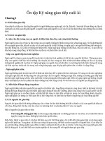 Ôn tập Kỹ năng giao tiếp cuối kì