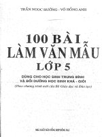 100 bài làm văn mẫu lớp 5 trần ngọc hưởng bản a4