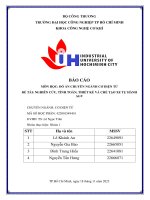 IUH - ĐỒ ÁN CHUYÊN NGÀNH CƠ ĐIỆN TỬ - NGHIÊN CỨU, TÍNH TOÁN, THIẾT KẾ VÀ CHẾ TẠO XE TỰ HÀNH AGV