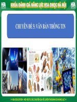 5  chuyên Đề 5 văn bản thông tin 22 9 (1)