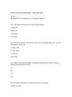 De thpt sinh hoc 5de
