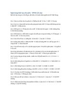 Sinh di truyen hpmu 25cau