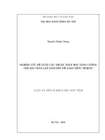 Nghiên cứu Đề xuất các thuật toán học tăng cường cho bài toán lập lịch Đối với giao thức mpquic