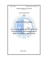 Khóa luận tốt nghiệp Luật học: Xử lý chuyển hướng đối với người dưới 18 tuổi phạm tội - Kinh nghiệm một số quốc gia và bài học cho Việt Nam