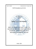 Khóa luận tốt nghiệp Luật học: Pháp luật về bảo vệ dữ liệu cá nhân của khách hàng trong bối cảnh chuyển đổi số ngân hàng - Kinh nghiệm quốc tế và một số khuyến nghị cho Việt Nam