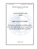 Khóa luận tốt nghiệp Luật học: Tội làm giả con dấu, tài liệu của cơ quan, tổ chức; tội sử dụng con dấu, tài liệu giả của cơ quan, tổ chức theo quy định của Bộ luật Hình sự năm 2015