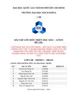 Cặp phạm trù nguyên nhân – kết quả của phép biện chứng duy vật  Ý nghĩa phương pháp luận của cặp phạm trù này Đối với việc tìm hiểu tình trạng nghiện mạng xã hội của sinh viên Ở việt nam hiện nay