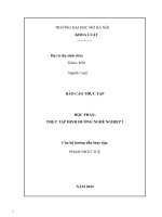 Báo cáo thực tập công ty luật tnhh hưng thịnh việt nam