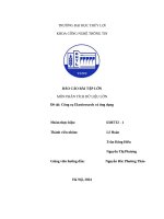 Báo cáo bài tập lớn môn phân tích dữ liệu lớn Đề tài công cụ elasticsearch và Ứng dụng