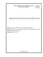 PC06  Phương án PCCC CNCH cơ sở