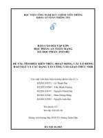 Đề tài tìm hiểu kiến trúc, hoạt Động, các lỗ hổng bảo mật và các dạng tấn công vào giao thức smb