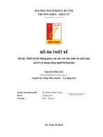 Đồ Án thiết kế Đề tài thiết kế hệ thống giám sát vết nứt Địa chất và cảnh báo sạt lở sử dụng công nghệ không dây
