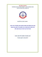 IUH - KLTN Luật Quốc tế - PHÁP LUẬT VỀ MIỄN TRÁCH NHIỆM TRONG HỢP ĐỒNG MUA BÁN HÀNG HOÁ QUỐC TẾ: NGHIÊN CỨU SO SÁNH GIỮA CÔNG ƯỚC VIÊN 1980 (CISG) VÀ PHÁP LUẬT VIỆT NAM