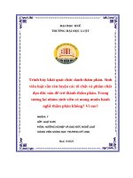 Trình bày khái quát chức danh thẩm phán  sinh viên luật cần rèn luyện các tố chất và phẩm chất Đạo Đức nào Để trở thành thẩm phán  trong tương lai nhóm sinh viên có mong muốn hành nghề thẩm phán không vì sao