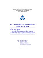 Đề tài xử lý dữ liệu dự Đoán tổng chi phí Đơn hàng dựa trên bộ dữ liệu bán lẻ giao dịch của cửa hàng Điện tử