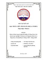 Khảo sát thực trạng sử dụng siêu phẩm số (mega story) trên chuyên mục spotlight (vnexpress), d magazine (dân trí) và mega story (vietnamplus) từ tháng 12025   tháng 62025