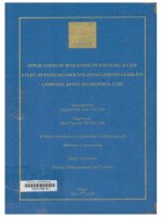 000076819 APPLICATION OF BUDGETING IN VIETNAM: A CASE STUDY OF DONG DO PROCESS-FOOD LIMITED LIABILITY COMPANY (DONG DO PROFOCO. LTD) ỨNG DỤNG NGÂN SÁCH TẠI VIỆT NAM: NGHIÊN CỨU TRƯỜNG HỢP CỦA CÔNG TY TNHH CHẾ BIẾN THỰC PHẨM ĐÔNG ĐỎ (ĐÔNG ĐỎ PROFOCO. LTD)