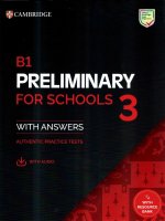 B1 Preliminary for schools 3 with audio (2025)