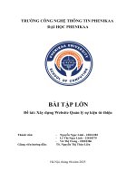 Bài tập lớn Đề tài xây dựng website quản lý sự kiện từ thiện