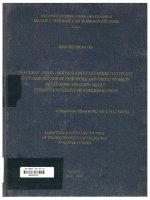 000029759 TEACHERS' AND IN-SERVICE ADULT LEARNERS' ATTITUDES TOWARDS THE USE OF PAIR WORK AND GROUP WORK IN DEVELOPING SPEAKING SKILLS AT HANOI UNIVERSITY OF FOREIGN STUDIES THÁI ĐỘ CỦA GIÁO VIÊN VÀ NGƯỜI LỚN HỌC TẬP TẠI CHỖ ĐỐI VỚI VIỆC SỬ DỤNG LÀM VIỆC 
